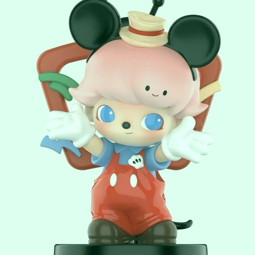 POPMART Dimoo World x Disney Series MICKEY TV SHOW Figure SEALED BOX Authentic